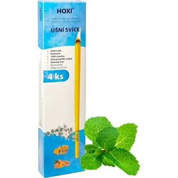 HOXI Ušní svíce 4 ks, meduňka