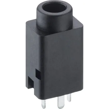 Audio kabel Lumberg 1502 07 jack 3,5 mm vestavná zásuvka