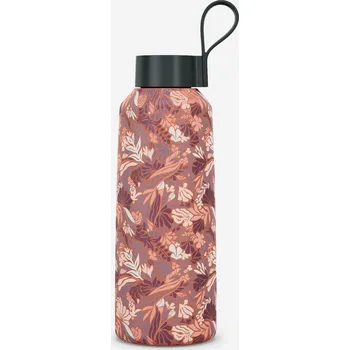 Láhev QUECHUA Turistická nerezová šroubovací láhev 100 1 l