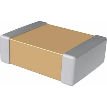 Kondenzátor Vícevrstvý keramický kondenzátor MLCC, řada: C 3.3μF ±10procent X5R dielektrický , SMD 6.3V dc, 0603 (1608M) KEMET, 1.6 x 0.8