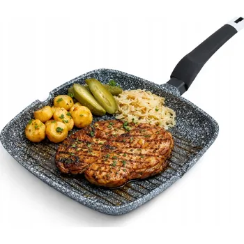 Pánev Grilovací pánev Edenberg 28 cm s mramorovým povrchem