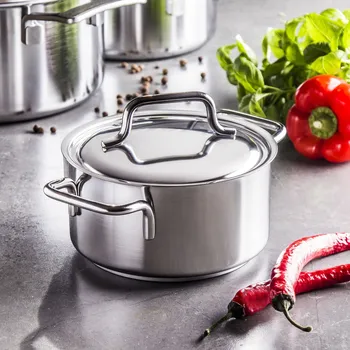 Hrnec DEMEYERE Apollo 1,5 l - nerezový hrnec s pokličkou