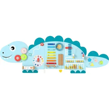 Interaktivní tabule pro děti modrá dinosaurus