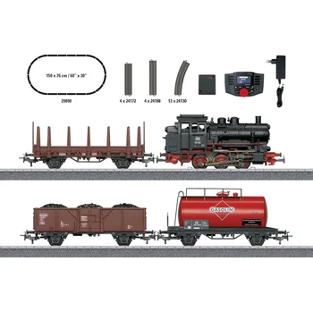 Modelová železnice Märklin 29890 Nákladní digitální startovací set H0 s BR 89.0
