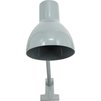 Lampička Stolní lampa E27 1x15 W tyrkysová na klip