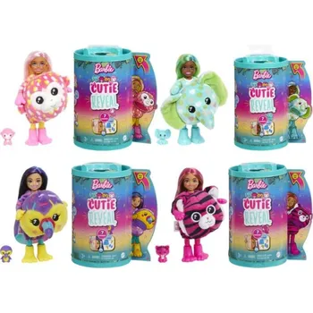 Panenka Mattel Barbie - CUTIE REVEAL CHELSEA - Džungle