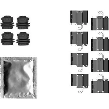 Přislušenství brzdového systému Sada příslušenství, obložení kotoučové brzdy TEXTAR 82558300