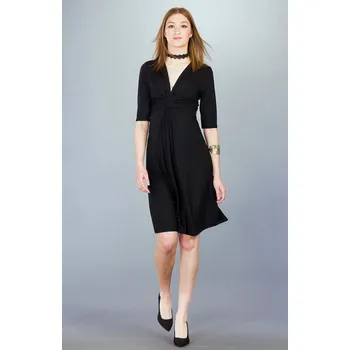 Těhotenské šaty Těhotenské elegantní šaty Paulina Black