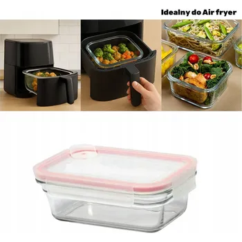 fritéza PEČÍCÍ NÁDOBA GLASSLOCK 4 60 ML HORKOVZDUŠNÁ FRITÉZA