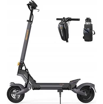 Elektrokoloběžka Skládací elektrické vozítko Ausom L2 800 W 45 km/h 70 km 10" černé IP54