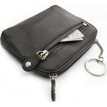 Peněženka Kožená klíčenka Arwel 8104­ - tmavě šedá