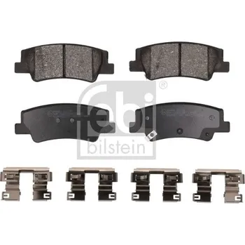Brzdový systém Sada brzdových destiček, kotoučová brzda FEBI BILSTEIN 186399
