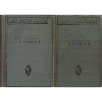 Vladimír Novák Fysika I. + II. Stav: Použité zboží, běžné opotřebení