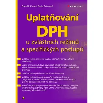 Uplatňování DPH u zvláštních režimů a specifických postupů