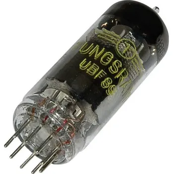 Elektronka BTB Vertrieb UBF 89 elektronka dvojitá dioda - pentoda 200 V 11 mA Pólů: 9 Typ patice: Noval Množství 1 ks