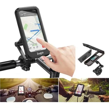 Držák telefonu na kolo M3 - rozbaleno - pomačkaný roh obalu