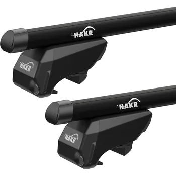 Hakr Střešní hliníkové nosiče Dacia Dokker (2012 - 2021) na podélníky, černé |