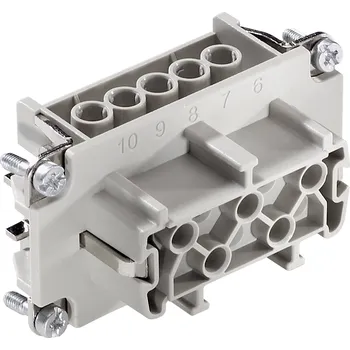 Elektrická zásuvka LAPP 10193000 konektorová vložka, zásuvka EPIC® H-BE 10 Počet kontaktů 10 plus PE 1 ks