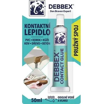 Průmyslové lepidlo Kontaktní lepidlo DEBBEX 50ml