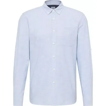 Pánská velká košile s dlouhým rukávem Mustang 1016247-5124 světle modrá (6XL)