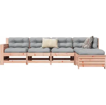 Zahradní lavice VidaXL 5dílná zahradní sedací souprava, masivní douglaska