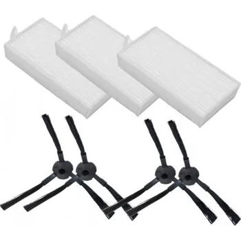 Sada příslušenství pro robotický vysavač HEPA filtry pro vysavač MEDION MD 10065 a kartáčky 7ks