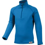 SOLY dětská merino mikina - Modrá 5151 / 160 / Modrá