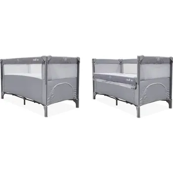 Dětská postýlka Aga4Kids Cestovní postýlka MR6668 Šedá