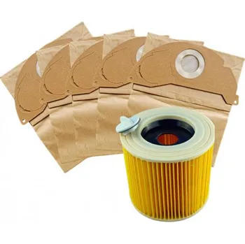 Sáček do vysavače Sáčky do vysavačů KARCHER WD 2 Cartridge filter 5ks a filtr