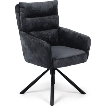 Elvisia Jídelní židle ENZO | tmavě šedá