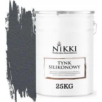 Fasádní barva SILIKONOVÁ OMÍTKA FASÁDNÍ BARVA ŠEDÁ GRAFITOVÁ F256 25KG ZRNO 3.0mm