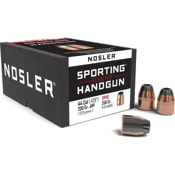 Příslušenství pro sportovní střelbu Střely Nosler Sporting Handgun .44 cal, dia .429, 200grs JHP