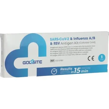 Diagnostický test SARS-CoV-2 & influenza A/B & RSV kombinovaný rychlotest, 1ks