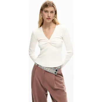 Dámské tričko Dámské triko DESIGUAL 26SWTK32 1000 TS NAPOLES Velikost: XL