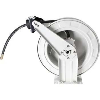 Držák na zahradní hadici Ferdus Samonavíjecí buben s hadicí pro vodu a lehké oleje, 10 m - F10290