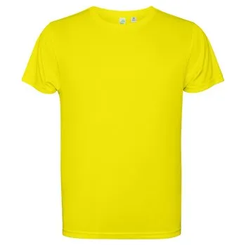 Dámské tričko Dětské sportovní tričko Estoril, svítivě žlutá, Velikost 16