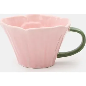 Sinsay - Keramický hrnek s květinovým motivem - růžová - 160II-30X - 160II-30X-ONE