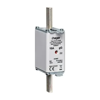 HAGER Pojistka nožová NH0 gG 500V 160A dvojitá LNH160M