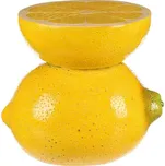 Taburet citrónový - menší, magnesium, barva žlutá