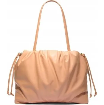 Kabelka Victoria's Secret kabelka z polyuretanu béžová