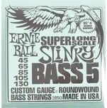 Ernie Ball 2850 Slinky Nickel Wound Super Long Scale 5-String Electric + prodloužená záruka 3 roky