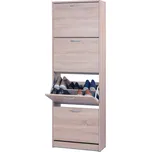 Botník LINZ 4 výklopy dub