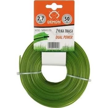 Struna do sekačky Struna zesílená, hvězdicový profil, 50m, 2,7mm DEMON