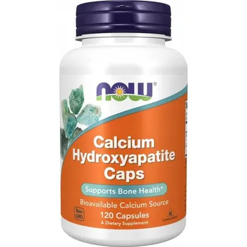Doplněk stravy Now Foods Calcium Hydroxyapatite kapsle 120 ks