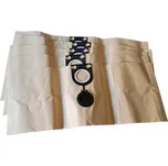 5x sáček pro vysavač METABO Org. Gr. 631757000 kompatibilní papírový na šířku