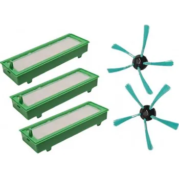 Sada příslušenství pro robotický vysavač Filtry a metličky pro vysavač VORWERK Org. Gr. VR 300