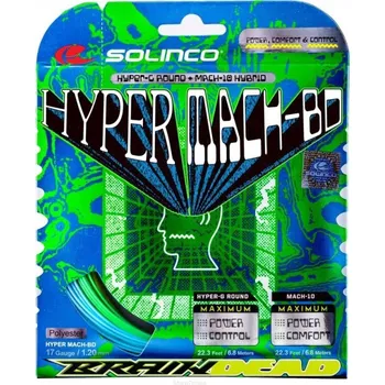 Struna na výplet tenisové rakety Tenisový výplet Solinco Hypermach-BD 1.20, délka 13,6 m