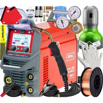 Svářečka Svářečka MIG/MAG, MMA, TIG Matiw 10-200 A 230 V