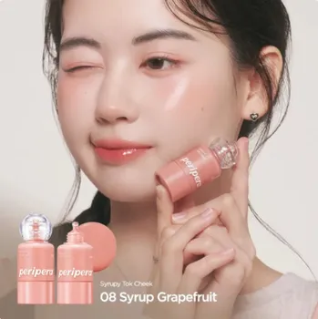 Tvářenka Peripera - Syrupy Tok Cheek 9g - #08 Syrup Grapefruit