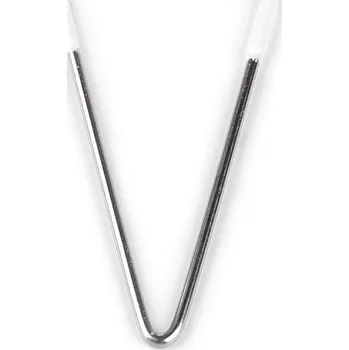 Kostice / kovová výztuž do výstřihu pro prádlo a oděvy 6 cm, střední, nikl